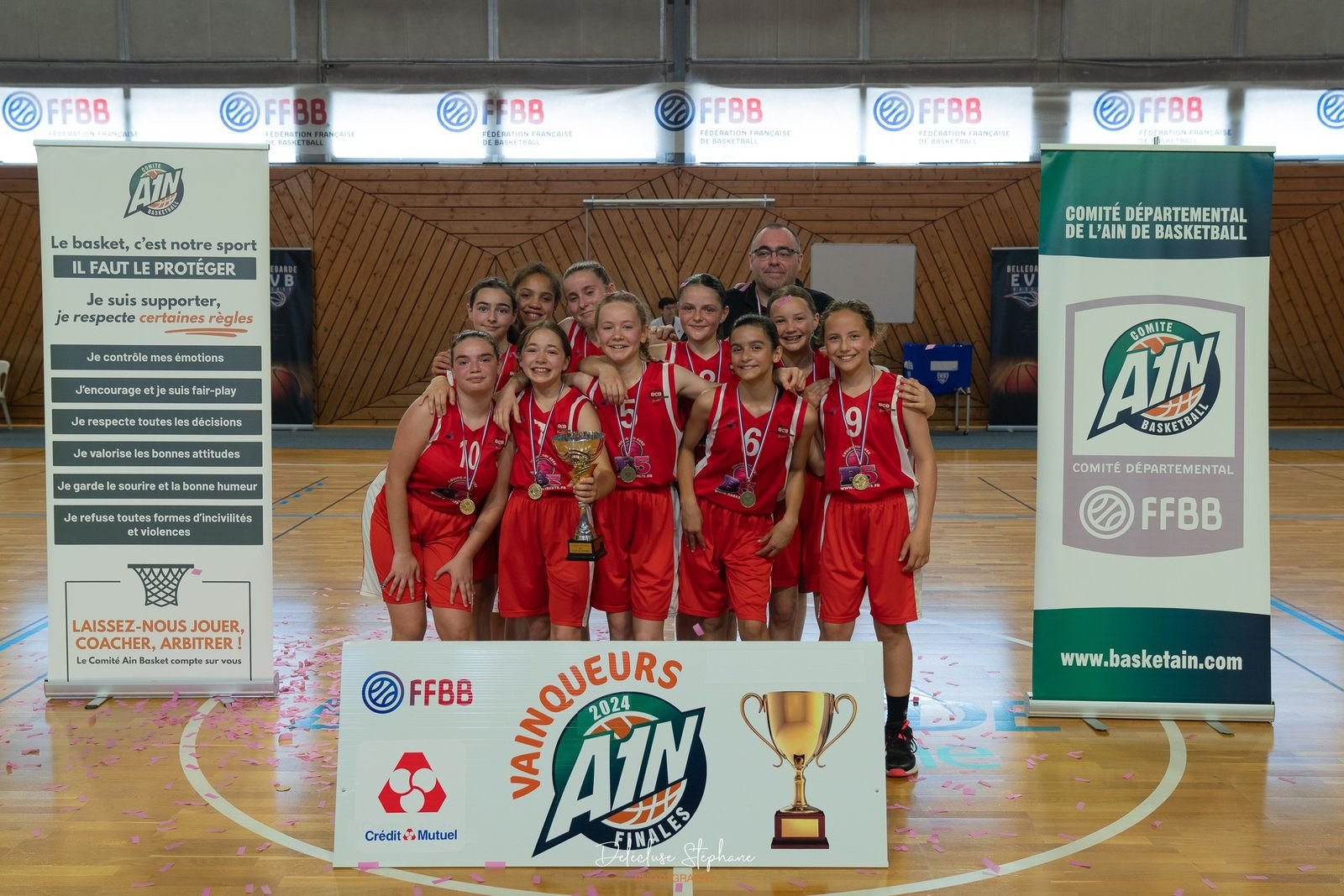 Victoire en finale départementale de l'Ain pour une équipe de Jérôme Guillermin